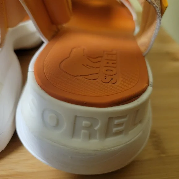 Women's Orange Sandals - Picture 3 of 7